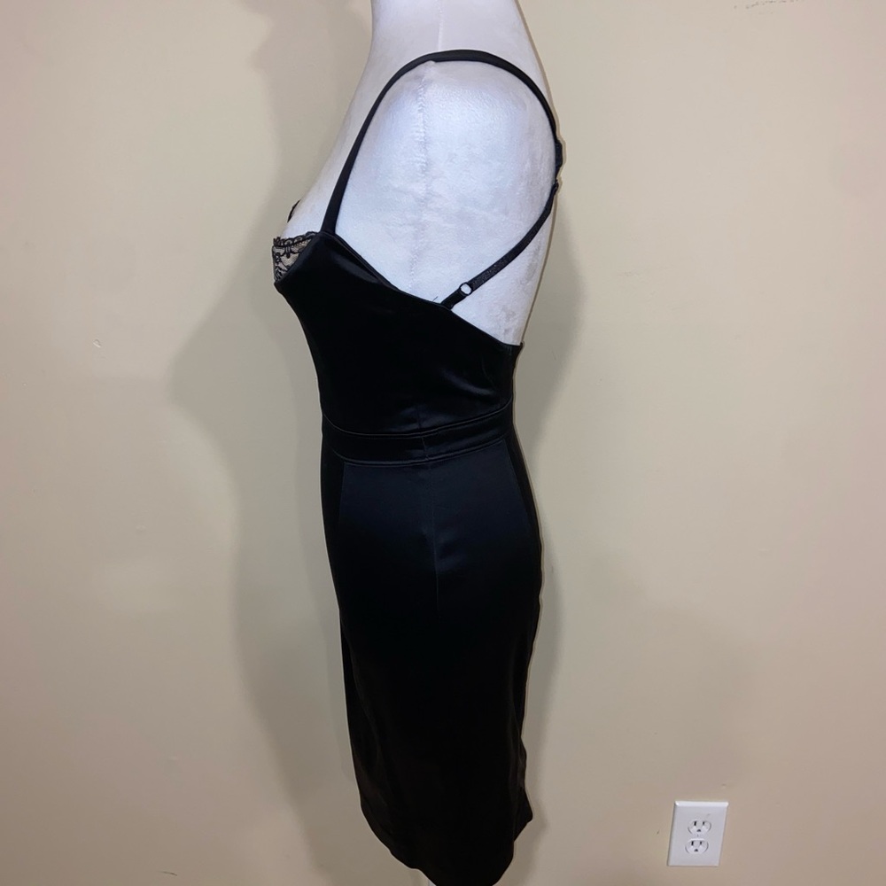 bebe Black and Tan Lace Women's Bra - Picture 3 of 5
